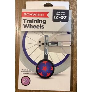 Schwinn Bike Training Wheels Adjustable Easy Install, Kid's bike 12"-20"